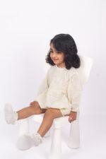 WD4183 رومبر دانتيل عاجي - Image 5