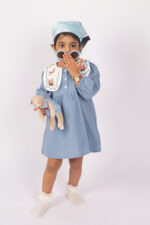 WD4032 جمبسوت الياقة المطرّزة - Image 7