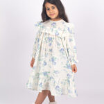 WD4038 فستان فلورال فاونتي