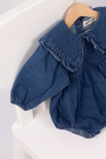 WD4455 رومبر جينز بكشكش - Image 4