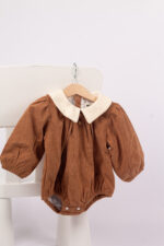 62199 رومبر كوردروي بياقة بيضاء – بني