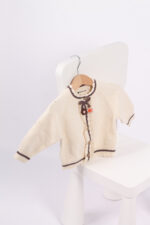 S232 كارديغان تريكو بتفاصيل زهور - Image 5