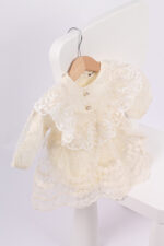 WD4269 فستان دانتيل فاخر – أوف وايت - Image 2