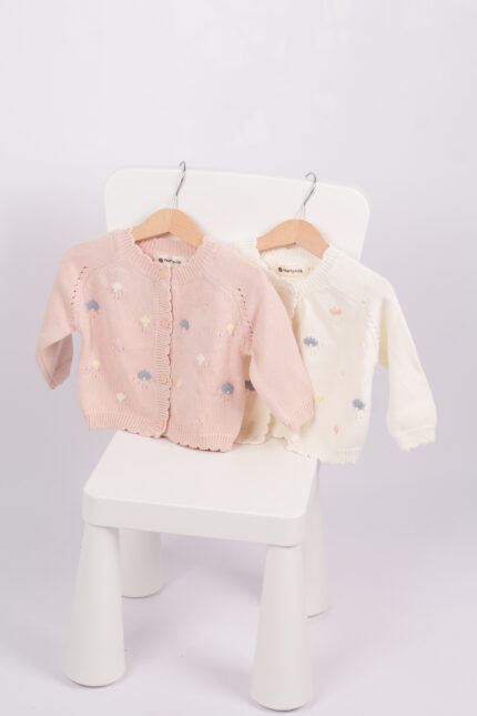 WD4320 كاردغان تطريز ناعم