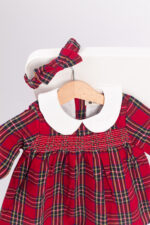 WD1710 (فستان كاروهات كلاسيكي (ثلاث قطع - Image 5