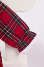 WD1710 (فستان كاروهات كلاسيكي (ثلاث قطع - Image 6