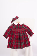 WD1710 (فستان كاروهات كلاسيكي (ثلاث قطع - Image 8