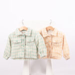 25092 جاكيت تويد بناتي – أزرار أمامية