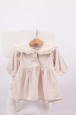 WD1673 فستان كوردروي بياقة دانتيل - Image 18