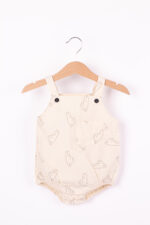 62215 رومبر قطن برسمة أرنب – أوف وايت - Image 4