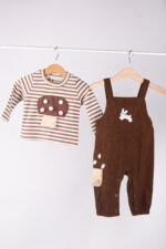 66211 طقم الفطر البني