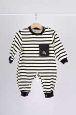 WD3972 بودي مخطط بجيب أمامي – ستايل ميني - Image 2