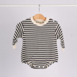 23231 رومبر مخطط بأكمام طويلة – تصميم كلاسيكي مريح