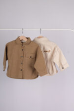 WD3637 قميص أولاد بأكمام طويلة – تصميم كلاسيكي راقٍ - Image 2