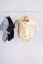 WD1324 رومبر أطفال رسمي مع ربطة عنق – 3 ألوان - Image 12