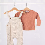 66205 طقم أولادي قطعتين – سالوبيت بطبعة حيوانات + قميص طويل