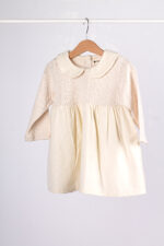 WD1641 طقم كلاسيكي أنيق للأطفال بلون كريمي - Image 14