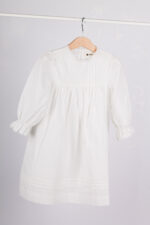 WD3987 فستان وقطعة بيبي كلاسيكية باللون الأبيض – Classic White Set - Image 19