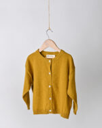 WD2162 كارديغان محاك سادة بأزرار أمامية - Image 5