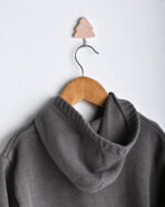 WD2531 هودي محاك بقبعة وجيب أمامي - Image 4