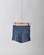 WD3572 طقم محاك كارديغان وتنورة بتفاصيل جيوب - Image 4