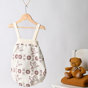 S281 سالوبيت محاك بنقشة طيور وزهور