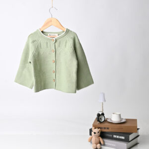 83460 كارديغان محاك بنقشة هندسية ناعمة