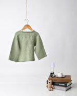 83460 كارديغان محاك بنقشة هندسية ناعمة - Image 3