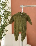 WD134 سالوبيت فرو ناعم بسحّاب أمامي - Image 6