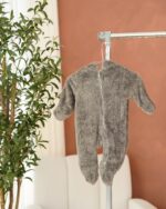 WD134 سالوبيت فرو ناعم بسحّاب أمامي - Image 9